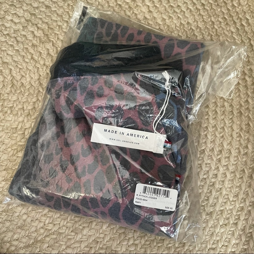 Sol Angeles Python Print Joggers - Picture 2 of 3